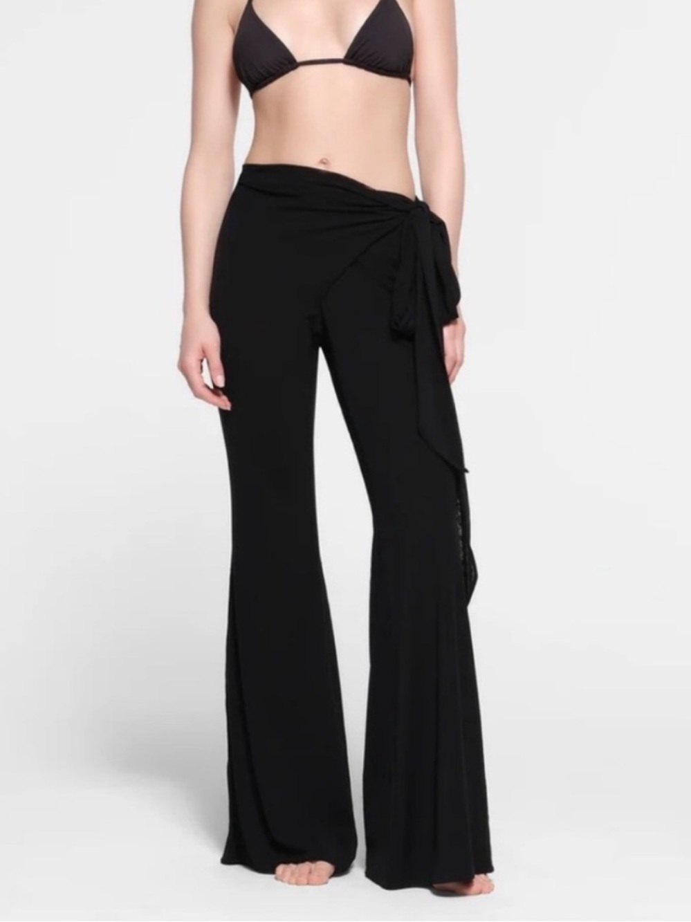 Skims summer mesh side tie‎ wrap pant